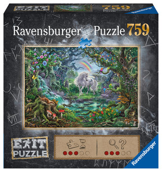 Ravensburger, puzzle, Exit, Jednorożec, 759 el. - Ravensburger