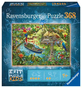 Ravensburger, puzzle, Exit, Wyprawa do dżungli, 368 el. - Ravensburger
