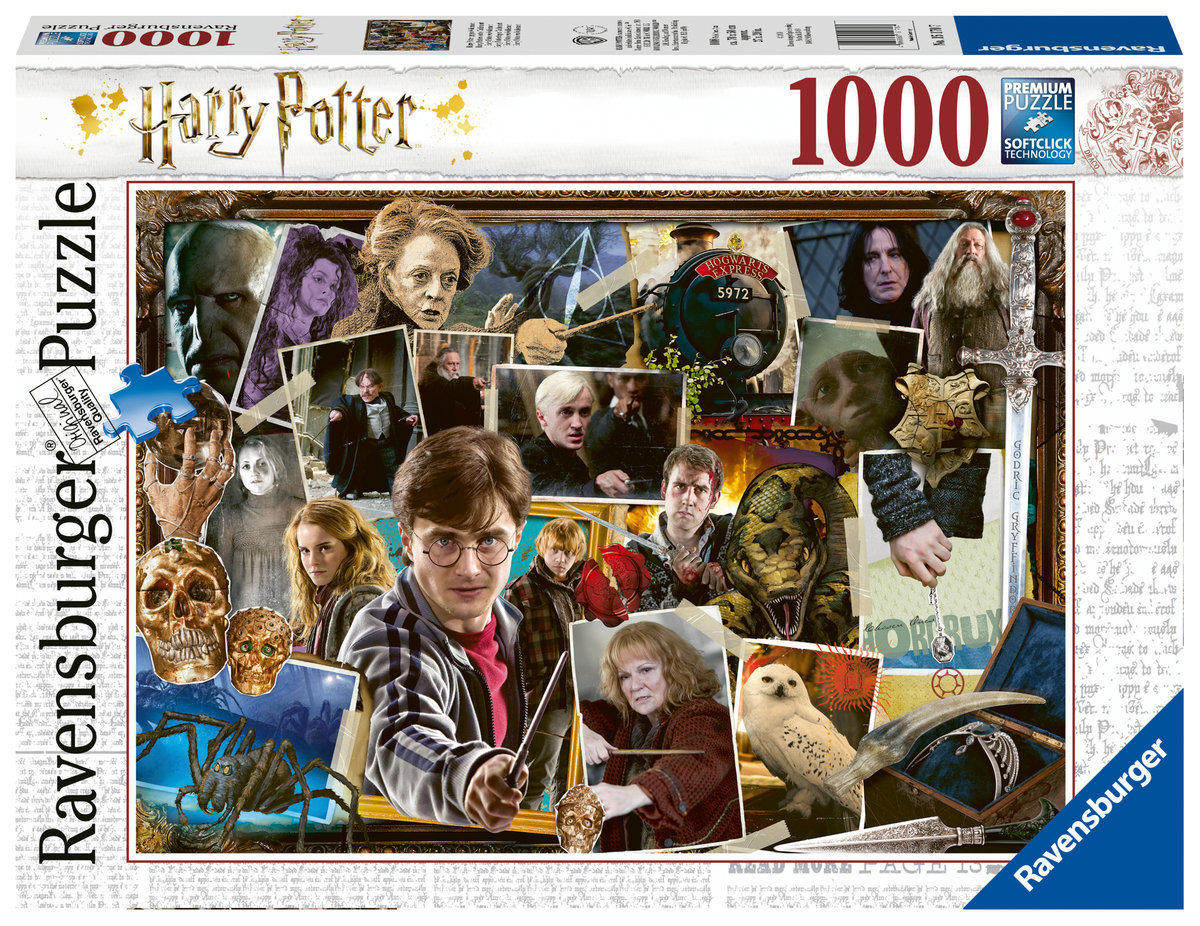Ravensburger, puzzle, Harry Potter Bohaterowie, 1000 el.