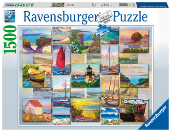 Ravensburger, puzzle, Kolaż wybrzeża, 1500 el. - Ravensburger