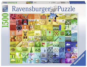 Ravensburger, puzzle, Kolorowy Collage, 1500 el. - Ravensburger