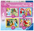 Ravensburger, puzzle, Księżniczki Disneya, 12/16/20/24 el. - Ravensburger