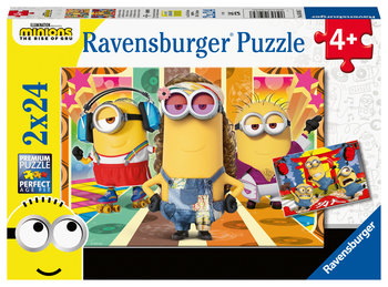 Ravensburger, puzzle, Minionki 2, 2x24 el. - Ravensburger