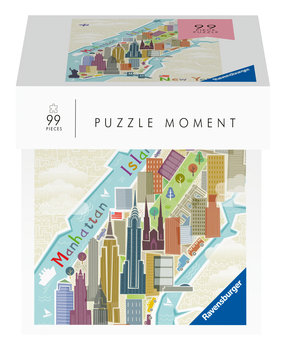 Ravensburger, puzzle, Momenty, Nowy Jork, 99 el. - Ravensburger