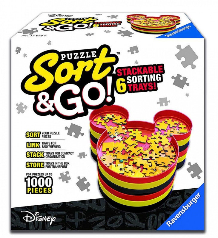 Ravensburger, puzzle, pojemnik do sortowania puzzli, 1000 el.