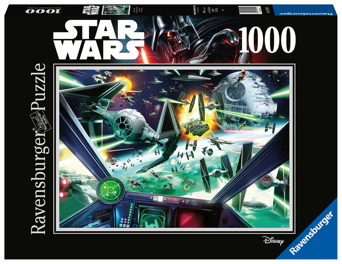 Ravensburger Puzzle Star Wars Mroczne Widmo 12001338 500 Elementów