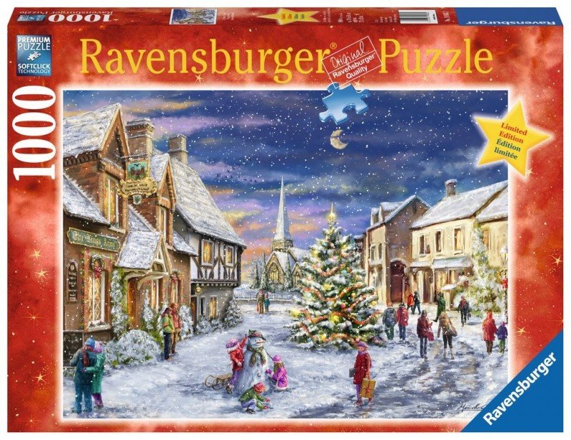 Ravensburger, puzzle Świąteczna wioska Ravensburger Sklep