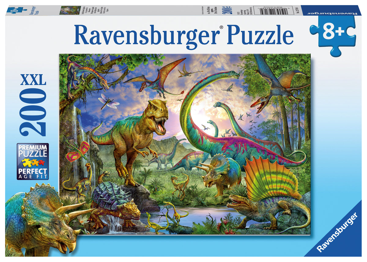 Ravensburger, puzzle, W królestwie gigantów, XXL, 200 el.