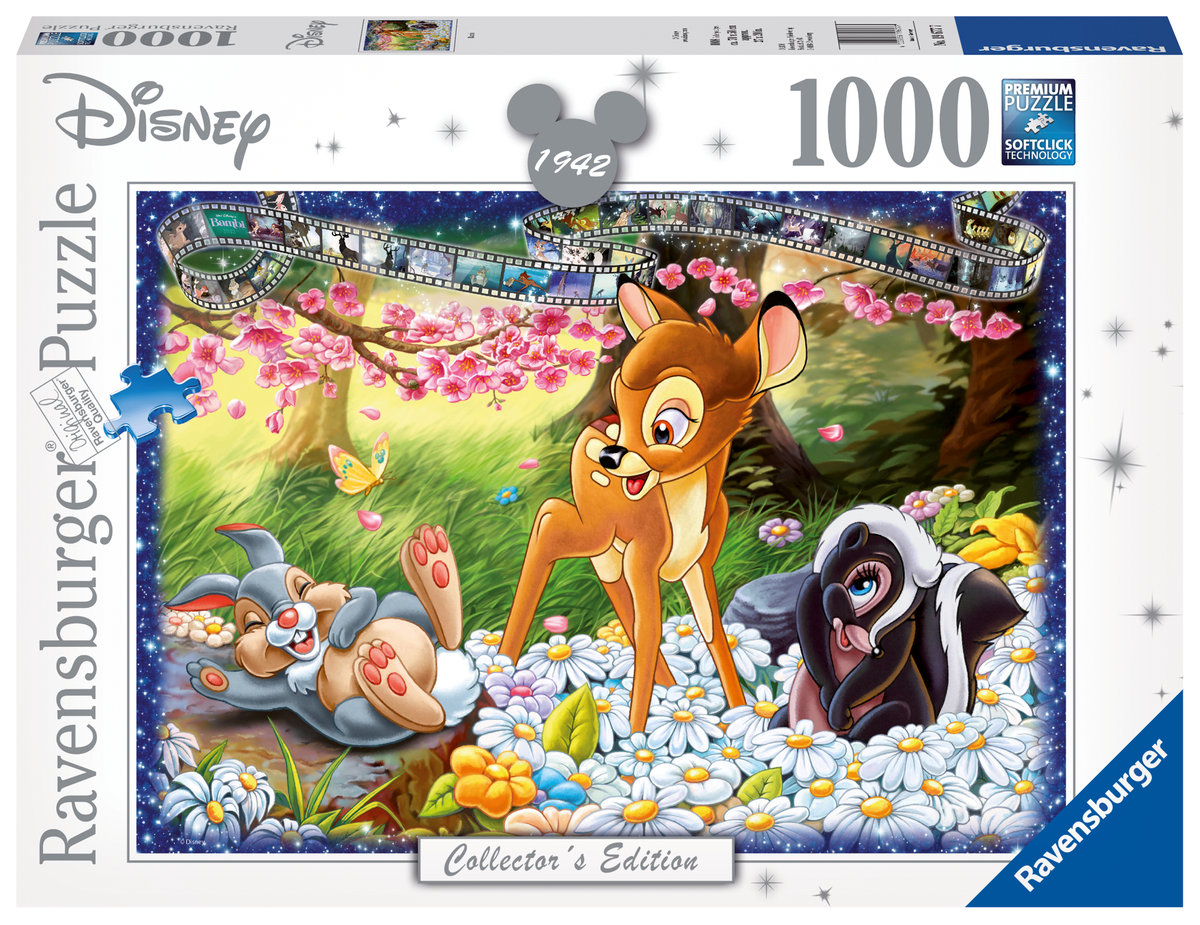 Ravensburger, puzzle, Walt Disney, Bambi, 1000 el.