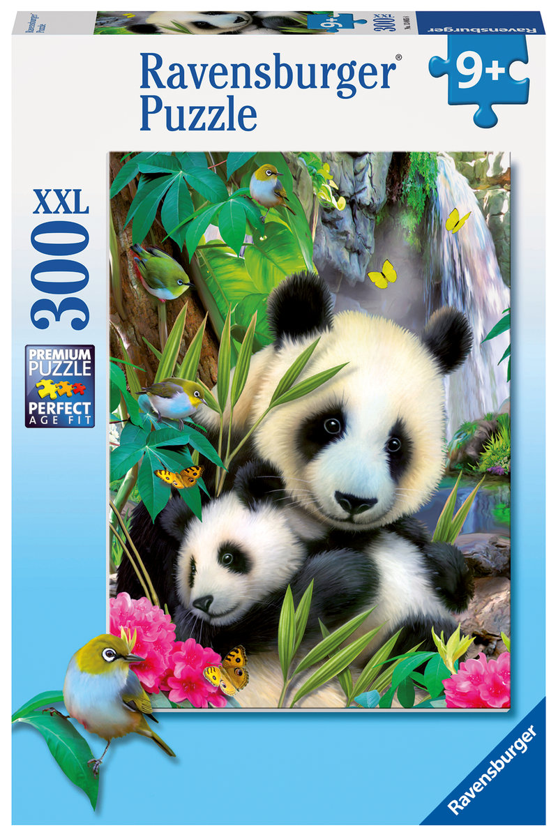 Ravensburger, puzzle, XXL, Panda, 300 el.