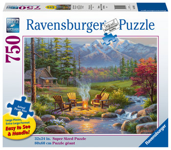 Ravensburger, puzzle, XXL, Salon nad rzeką, 750 el. - Ravensburger