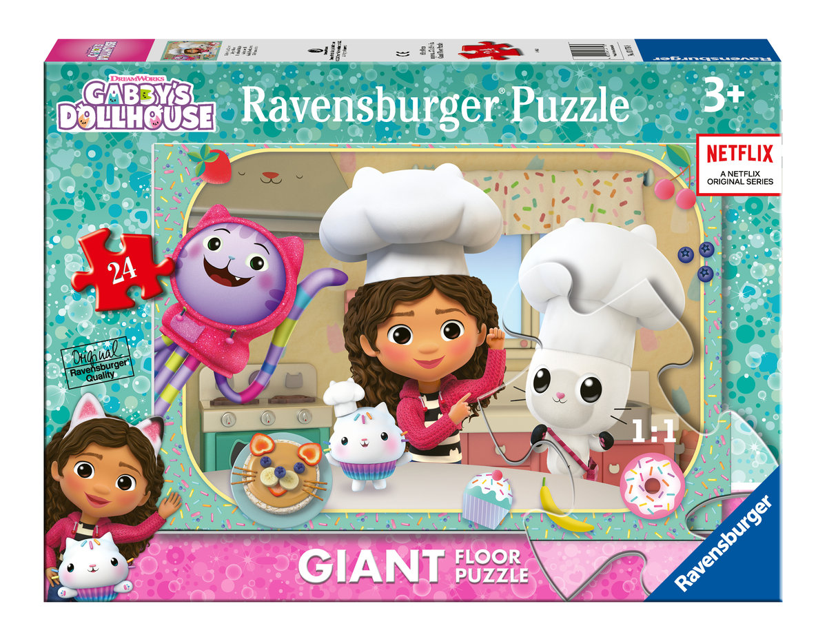 Ravensburger, Pzzle 2D, Giant, Koci Domek Gabi 1, 24 el. - Ravensburger ...
