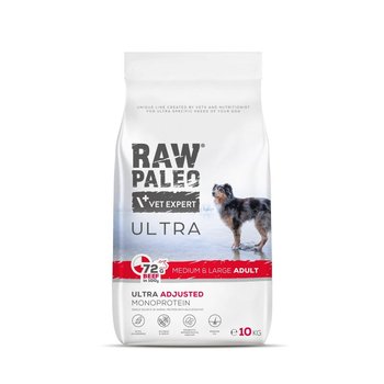Raw Paleo Ultra Beef Medium&Large Adult 10kg Sucha Karma z Wołowiną Dla Psa - RAW PALEO