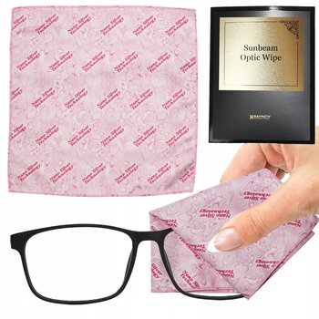 Raypath Ściereczka do okularów Sunbeam Różowy Czyszczenie z Mikrofibry - Raypath