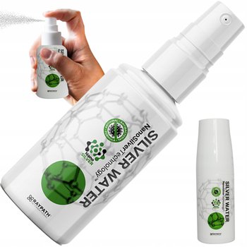 Raypath woda z Nanosrebrem 50ml antybakteryjne Nano Srebro Koloidalne Spray - Raypath