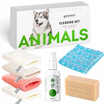 Raypath Zestaw Czyszczący Pielęgnacyjny Higieny dla Zwierząt Animals