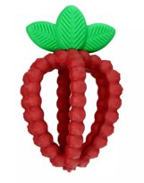 Razbaby Gryzak Silikonowy Soczysta Malina Z Listkami