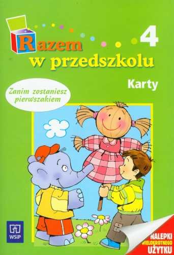 Razem w przedszkolu 4. Karty pracy - Łada-Grodzicka Anna | Książka w Empik