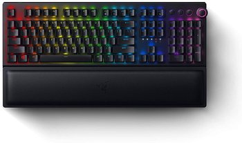 Razer Green Switch, Gaming, RGB LED light, Nordic Layout, Black, 2.4Ghz Wireless, Wired, Bluetooth, BlackWidow V3 Pro, Wireless - Razer