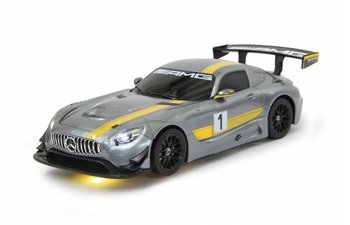 RC Mercedes-AMG Transformator GT3 2,4 GHz 1:14 srebrny - TWM