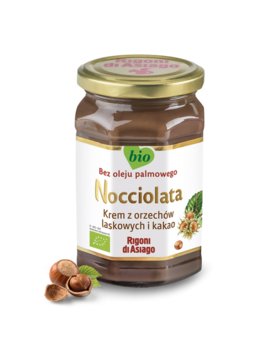 RdA Nocciolata BIO - krem z orzechów laskowych (18,5%) i kakao (6,5%) 650g - Nocciolata