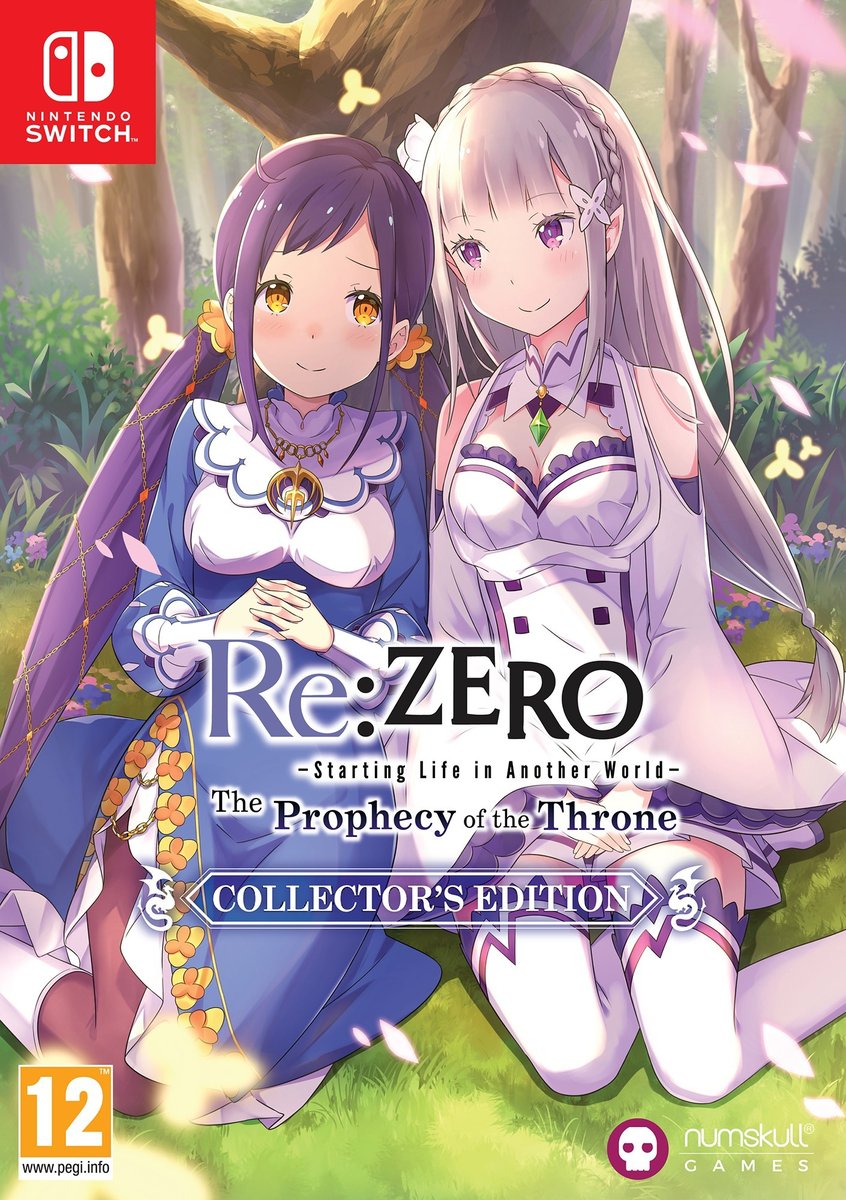 Re:Zero The Prophecy Of The Throne Collector's Edition, Nintendo Switch ...