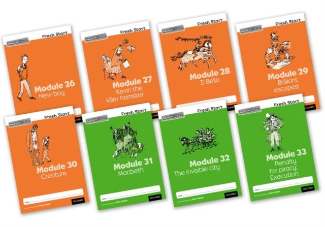 Read Write Inc. Fresh Start: Modules 26-33 - Mixed Pack of 8 - Gill ...