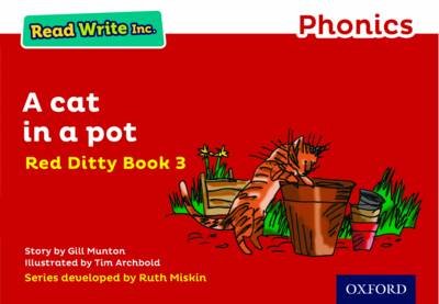 Read Write Inc. Phonics: A Cat in a Pot (Red Ditty Book 3) - Gill ...