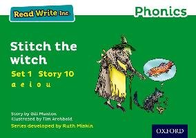 Read Write Inc. Phonics: Green Set 1 Storybook 10 Stitch the Witch - Munton Gill