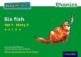 Read Write Inc. Phonics: Green Set 1 Storybook 3 Six Fish - Munton Gill