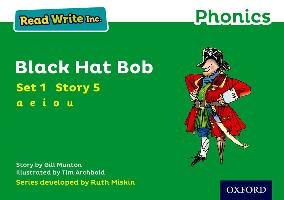 Read Write Inc. Phonics: Green Set 1 Storybook 5 Black Hat Bob - Munton ...