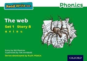 Read Write Inc. Phonics: Green Set 1 Storybook 8 The Web - Munton Gill