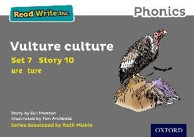 Read Write Inc. Phonics: Grey Set 7 Storybook 10 Vulture Culture ...