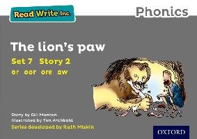 Read Write Inc. Phonics: Grey Set 7 Storybook 2 The Lion's Paw - Munton Gill