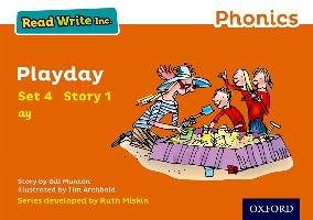 Read Write Inc. Phonics: Orange Set 4 Storybook 1 Playday - Munton Gill