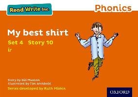 Read Write Inc. Phonics: Orange Set 4 Storybook 10 My Best Shirt - Munton Gill