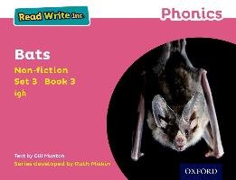 Read Write Inc. Phonics: Pink Set 3 Non-fiction 3 Bats - Munton Gill
