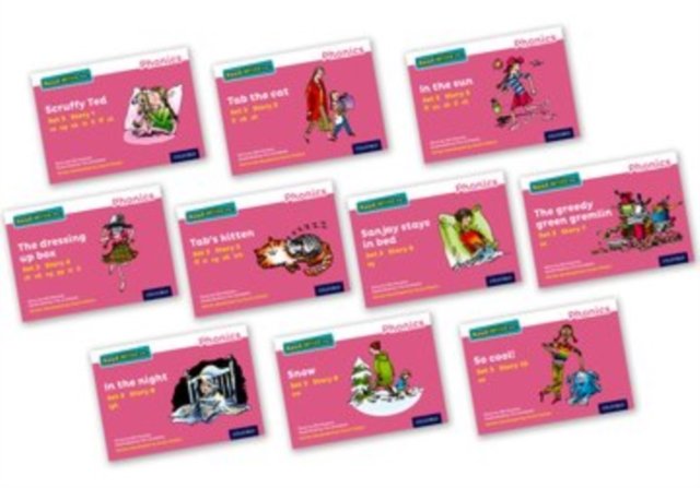 Read Write Inc. Phonics: Pink Set 3 Storybooks Mixed Pack of 10 - Gill ...