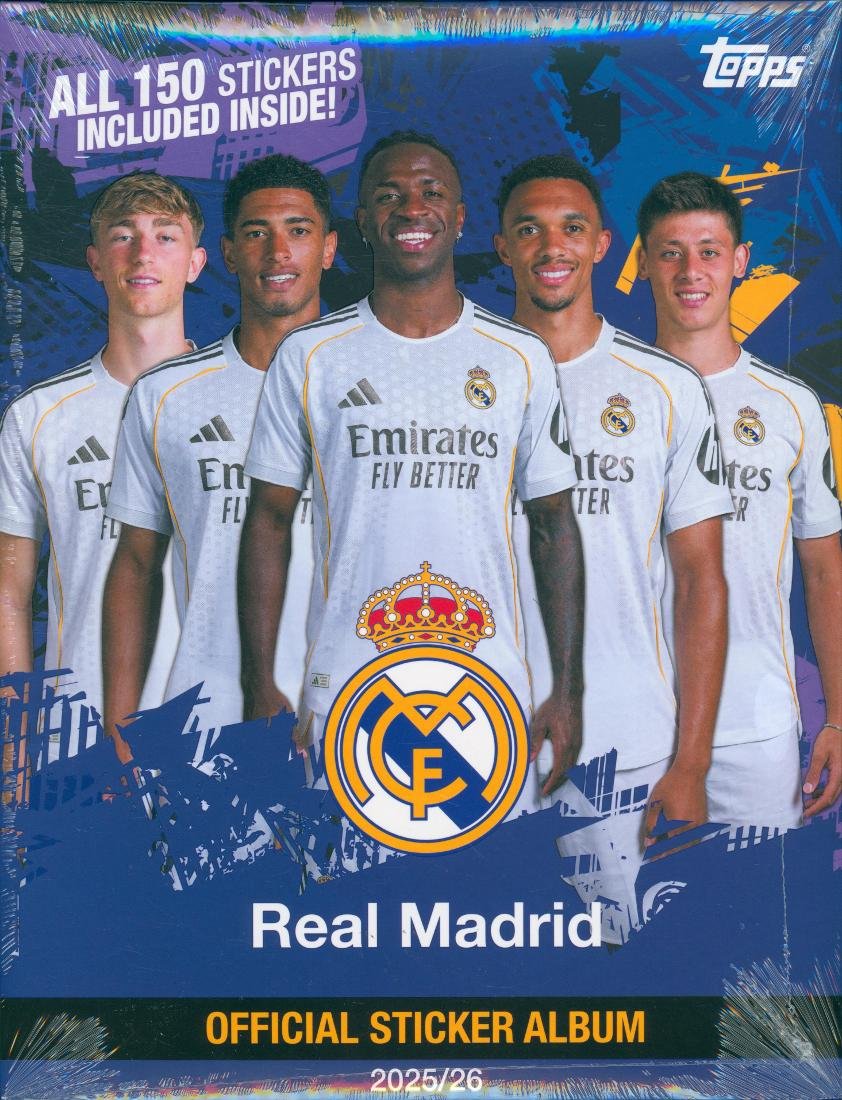 Real Sp Real Madrid Sticker Album - Burda Media Polska Sp. z o.o. | Prasa Sklep ...