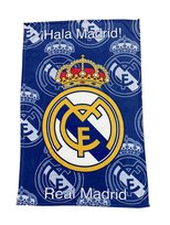 REAL MADRYT Koc 100 x 150 cm Coralowy Narzuta Okrycie Laliga Licencja