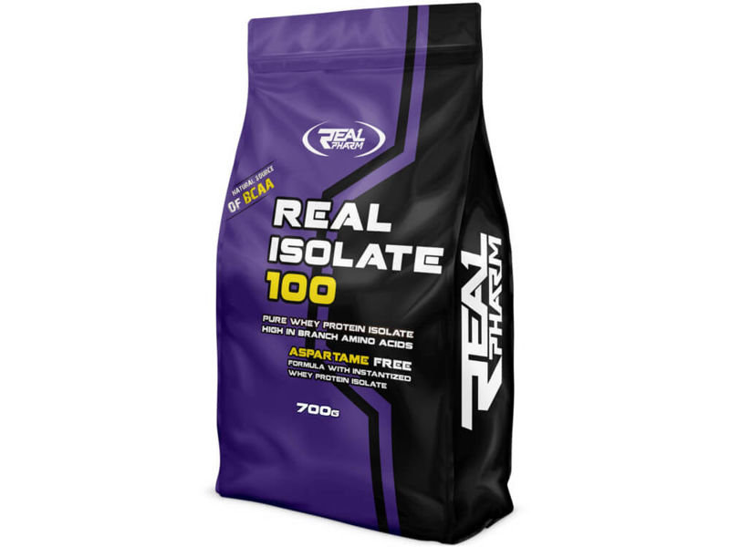 Real Pharm, Odżywka białkowa, Real Isolate, 700 g, biała czekolada-kokos
