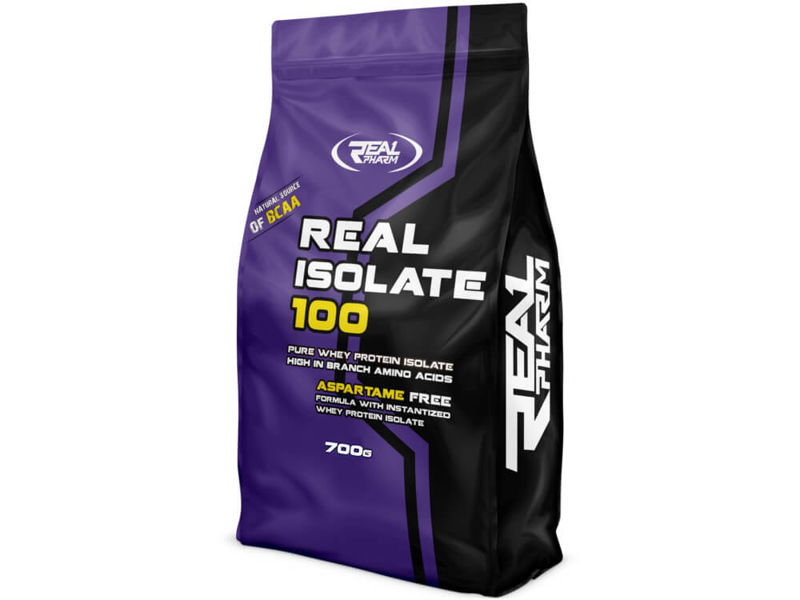 Zdjęcia - Odżywka białkowa Real Pharm , Real Isolate, 700 g 
