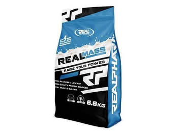 REAL PHARM, Real Mass, biała czekolada-kokos, 6800 g - Real Pharm