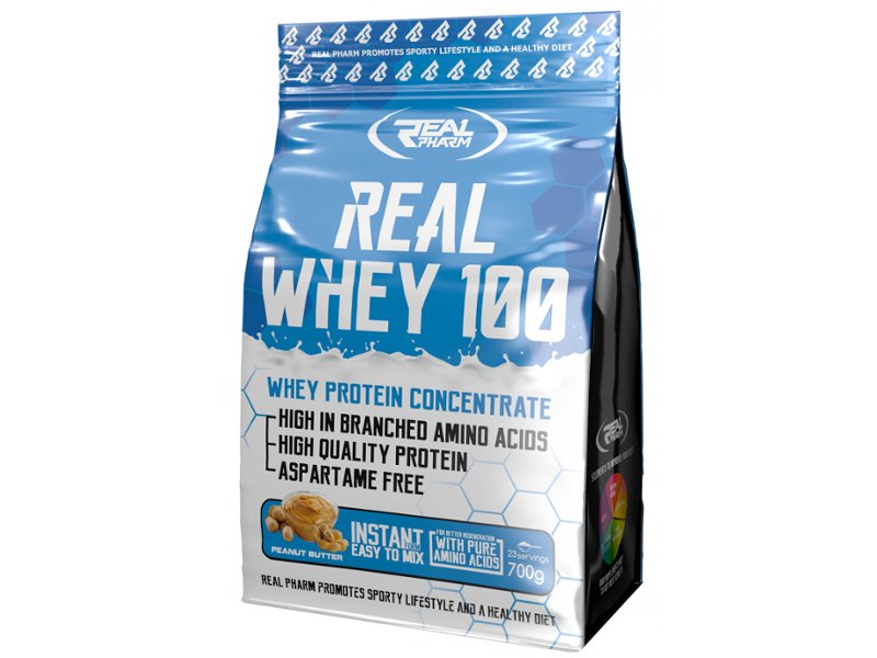 Zdjęcia - Odżywka białkowa Real Pharm , Real Whey, 700 g 