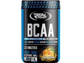 Real Pharm, Suplement aminokwasowy, BCAA Instant, 400 g - Real Pharm