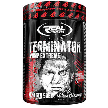 REAL PHARM Terminator Pump Extreme 500g Grape - Real Pharm