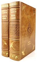 REBECCA YARROS - IRON FLAME, FOURTH WING 2 books, premium leather rebound Yarros Rebecca