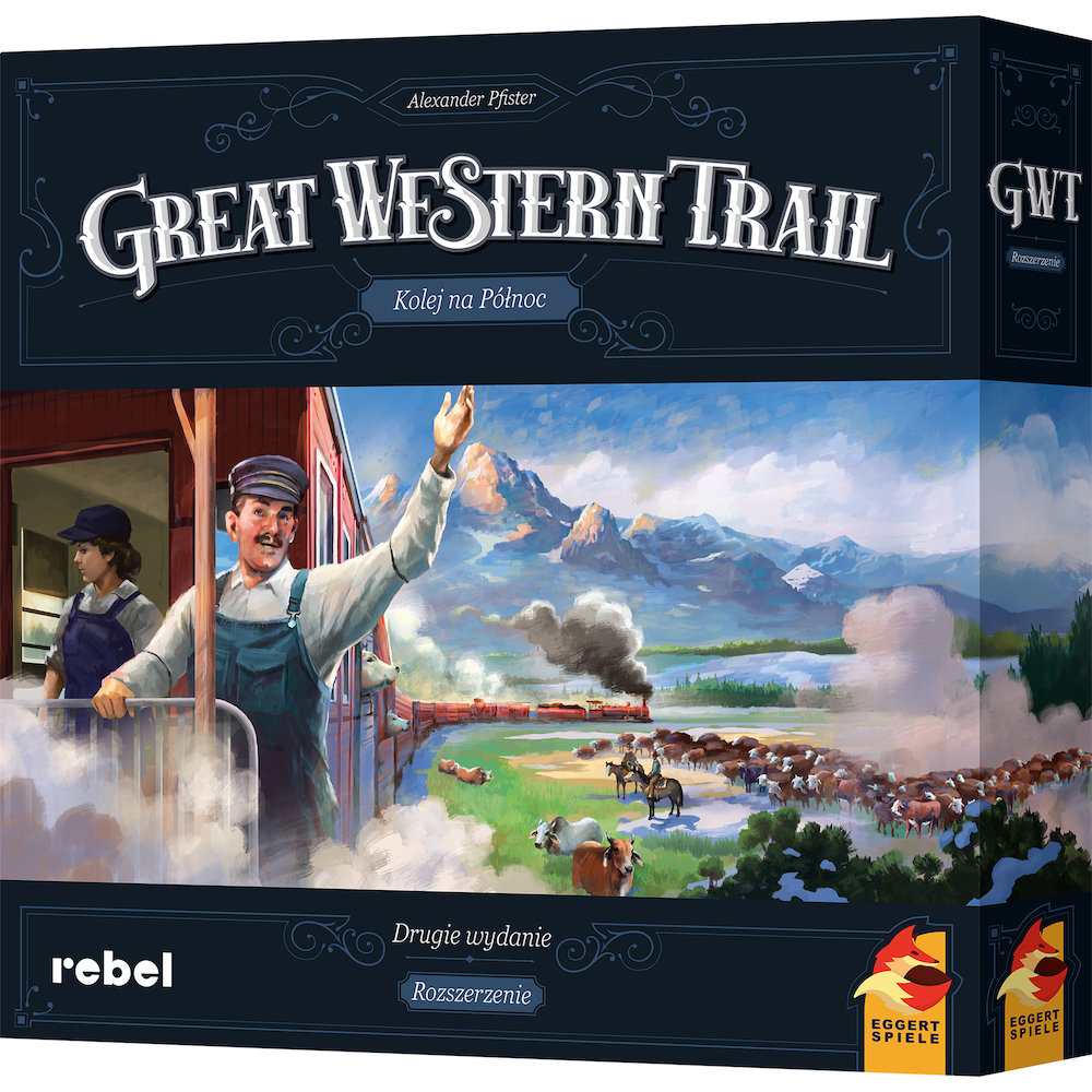 Rebel, Gra planszowa Great Western Trail: Kolej na Północ