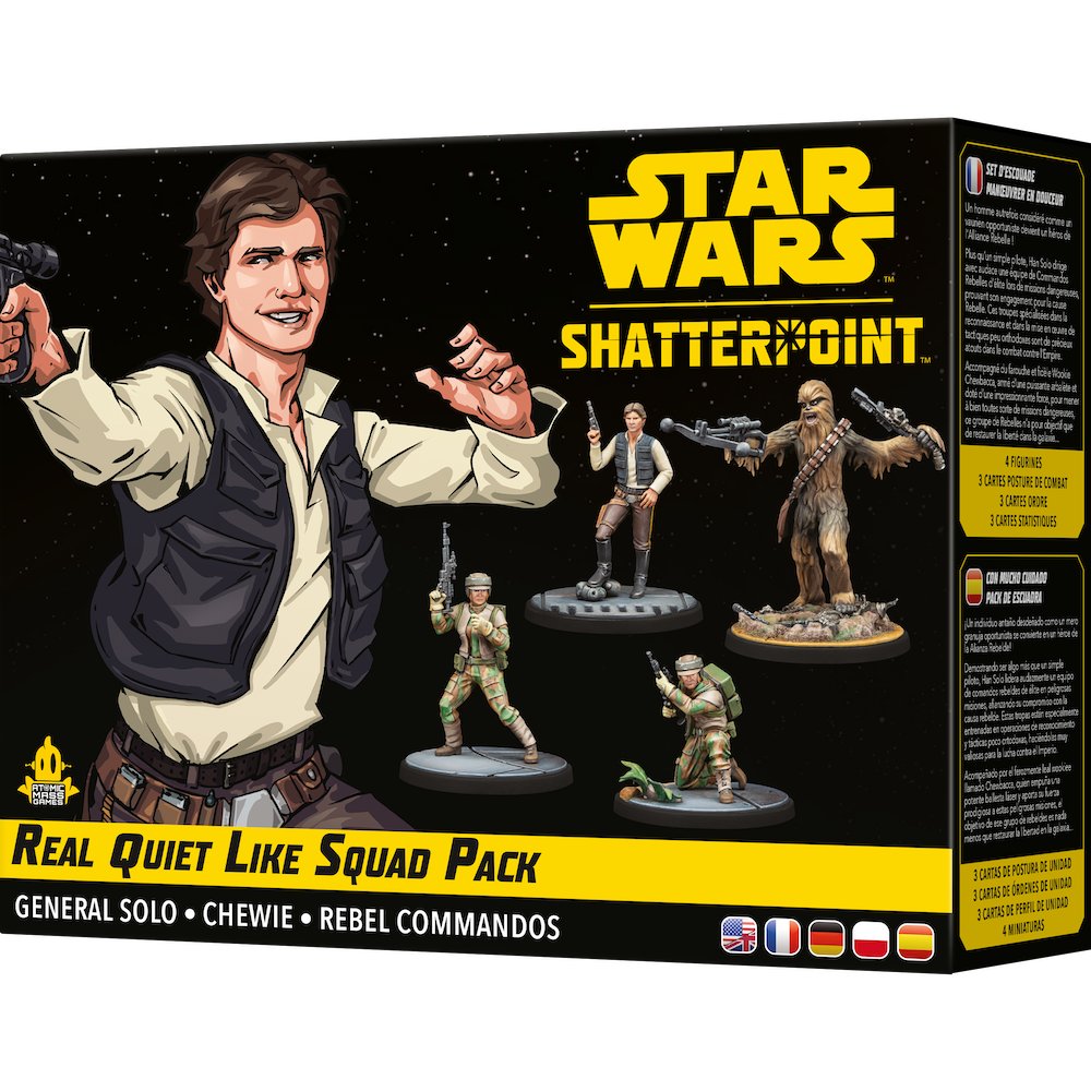 Rebel, Star Wars, Shatterpoint, Z cichacza, Generał Solo
