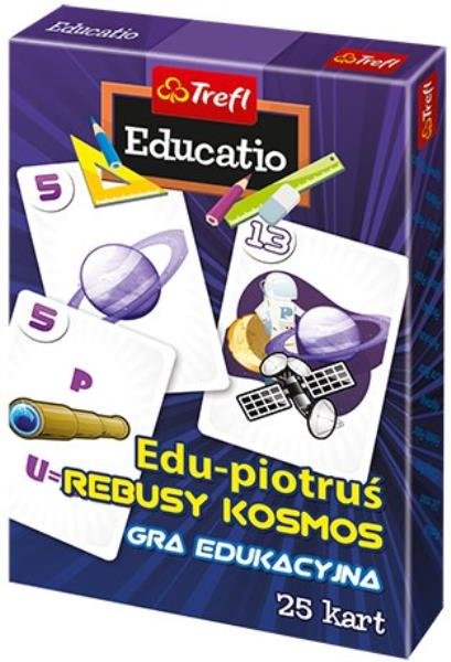 Rebusy Kosmos, karty Piotruś, Trefl-Zdjęcie-0